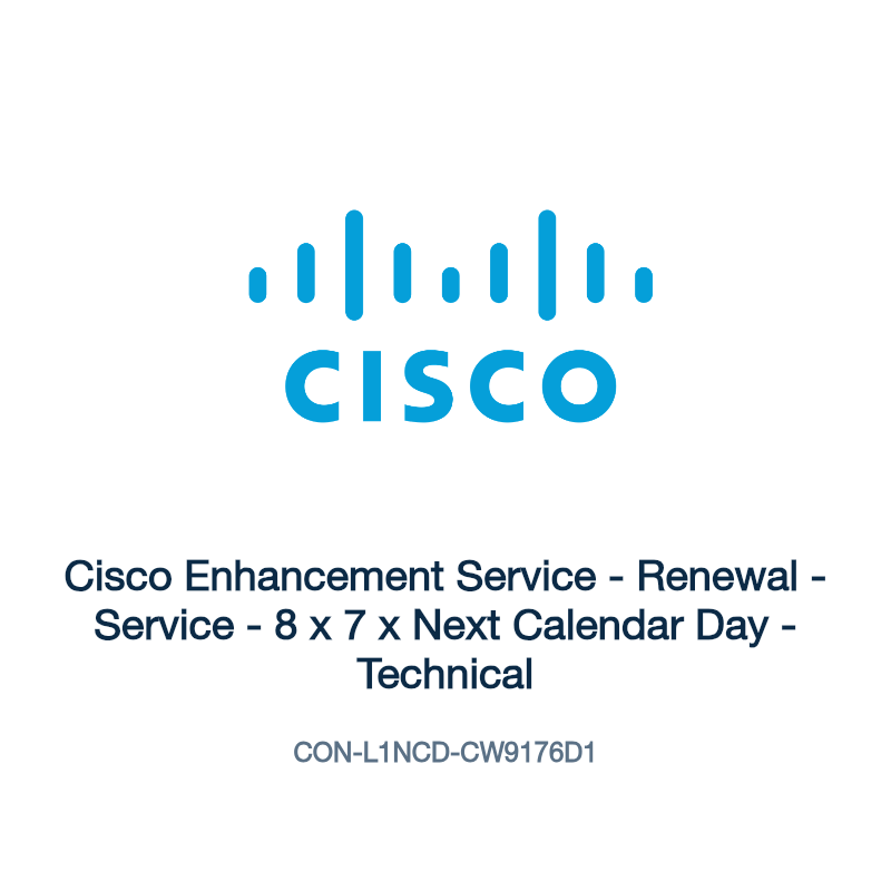 CON-L1NCD-CW9176D1: Cisco Enhancement Service