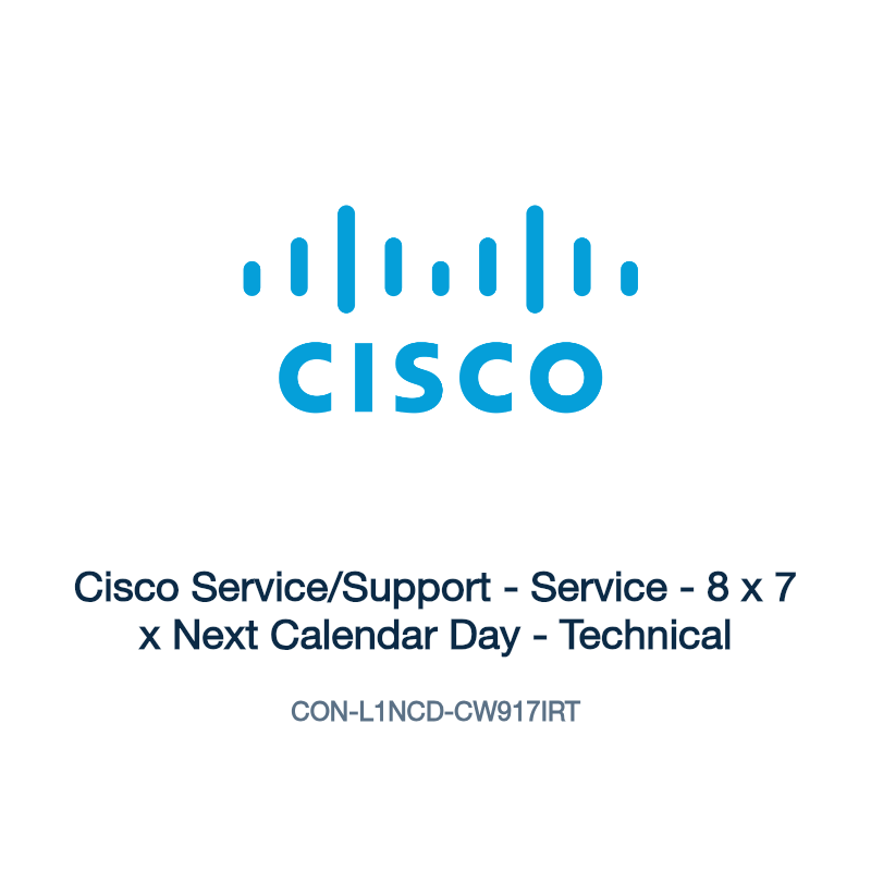 CON-L1NCD-CW917IRT: Cisco Service/Support