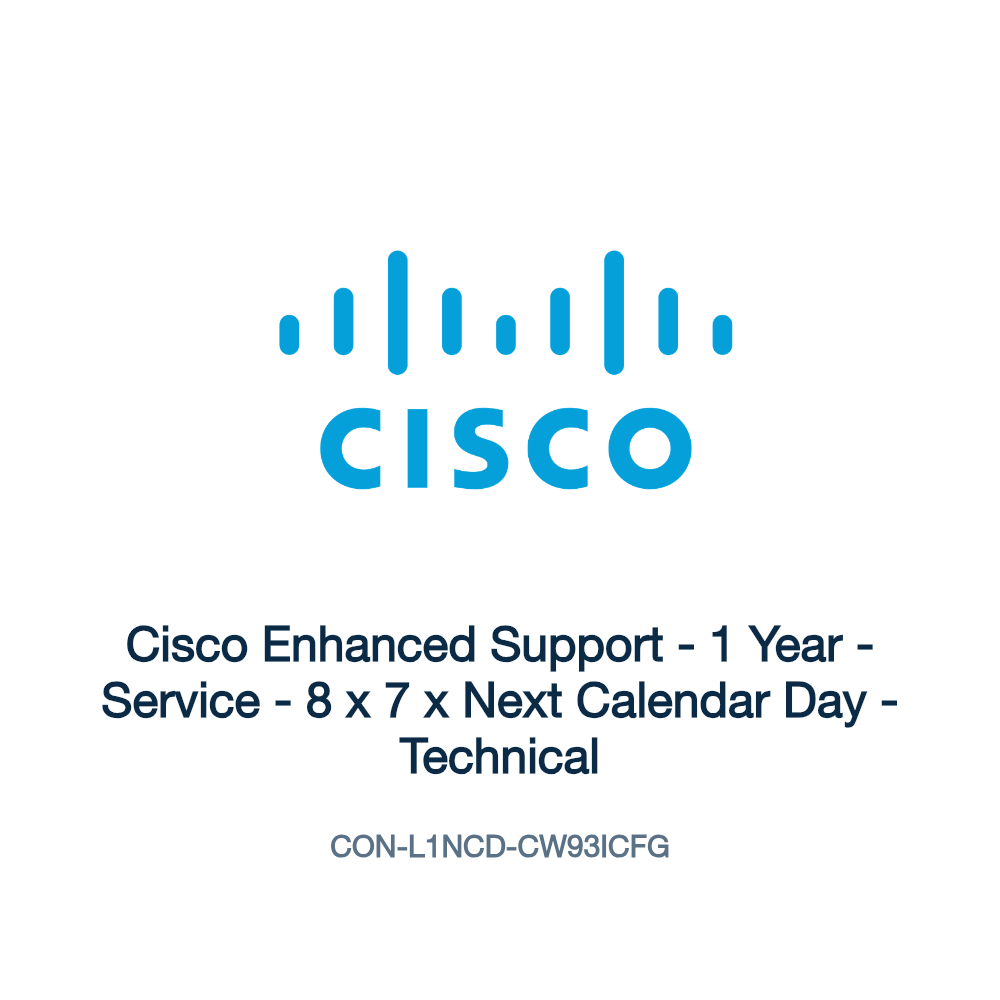CON-L1NCD-CW93ICFG: Cisco Enhanced Support