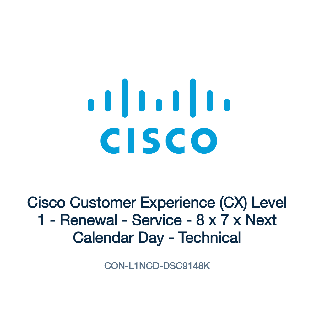 CON-L1NCD-DSC9148K: Cisco Customer Experience (CX) Level 1