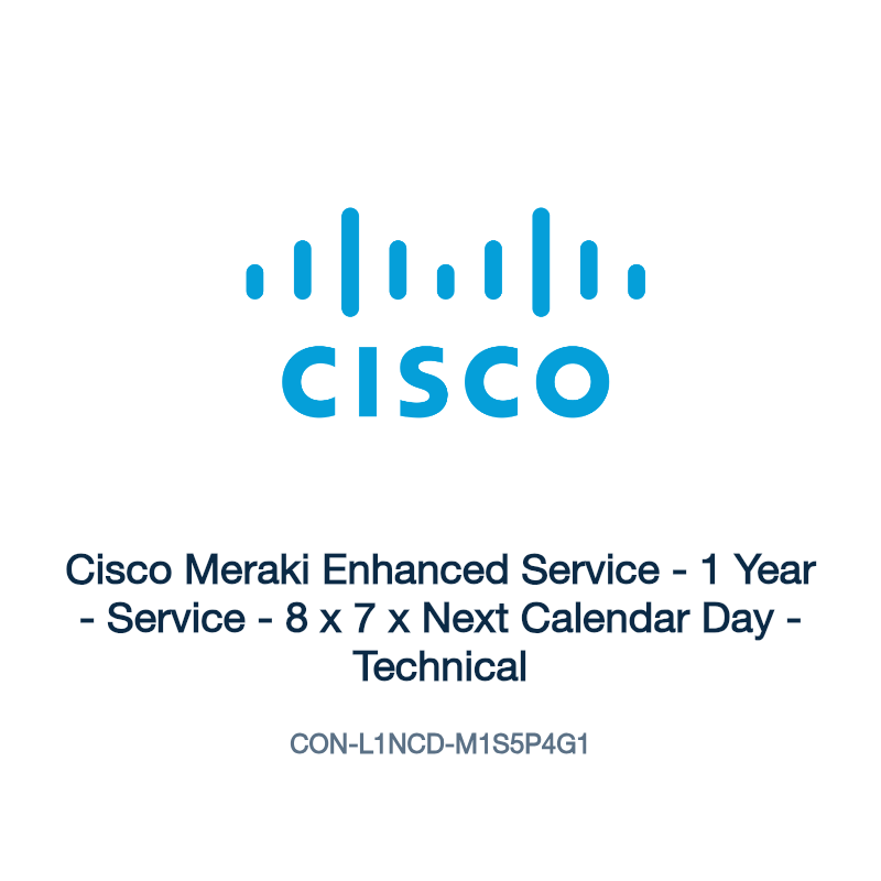 CON-L1NCD-M1S5P4G1: Cisco Meraki Enhanced Service