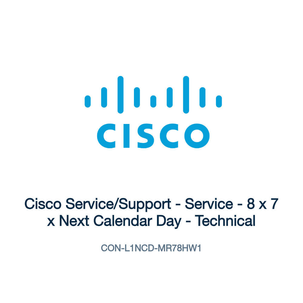 CON-L1NCD-MR78HW1: Cisco Service/Support