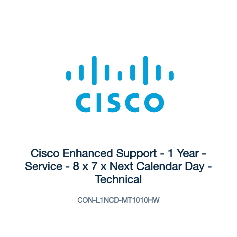 CON-L1NCD-MT1010HW: Cisco Enhanced Support