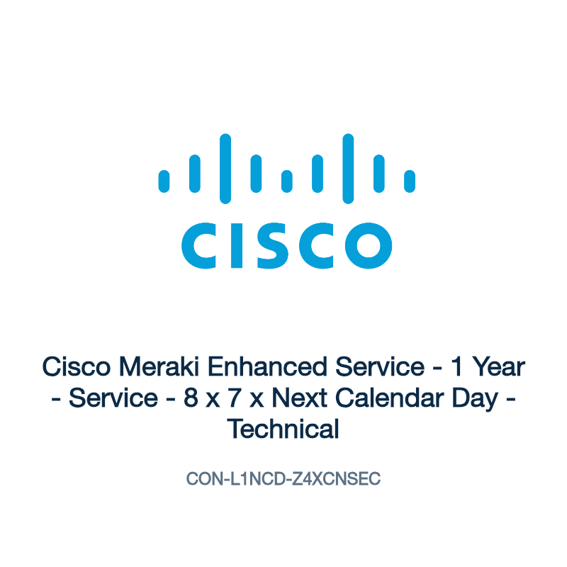 CON-L1NCD-Z4XCNSEC: Cisco Meraki Enhanced Service