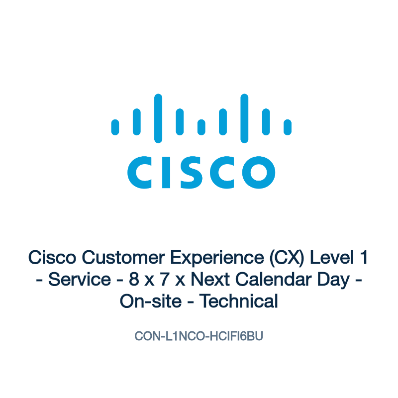 CON-L1NCO-HCIFI6BU: Cisco Customer Experience (CX) Level 1