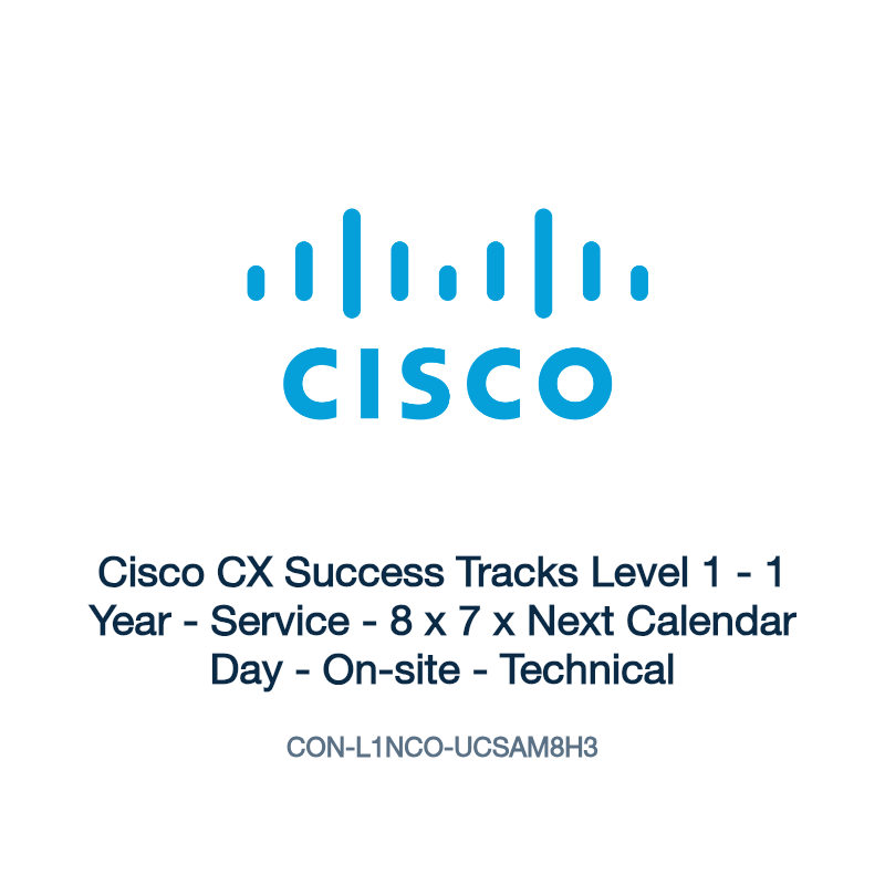 CON-L1NCO-UCSAM8H3: Cisco CX Success Tracks Level 1