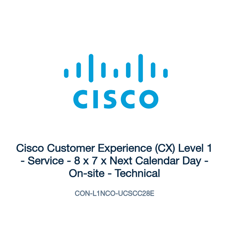 CON-L1NCO-UCSCC28E: Cisco Customer Experience (CX) Level 1