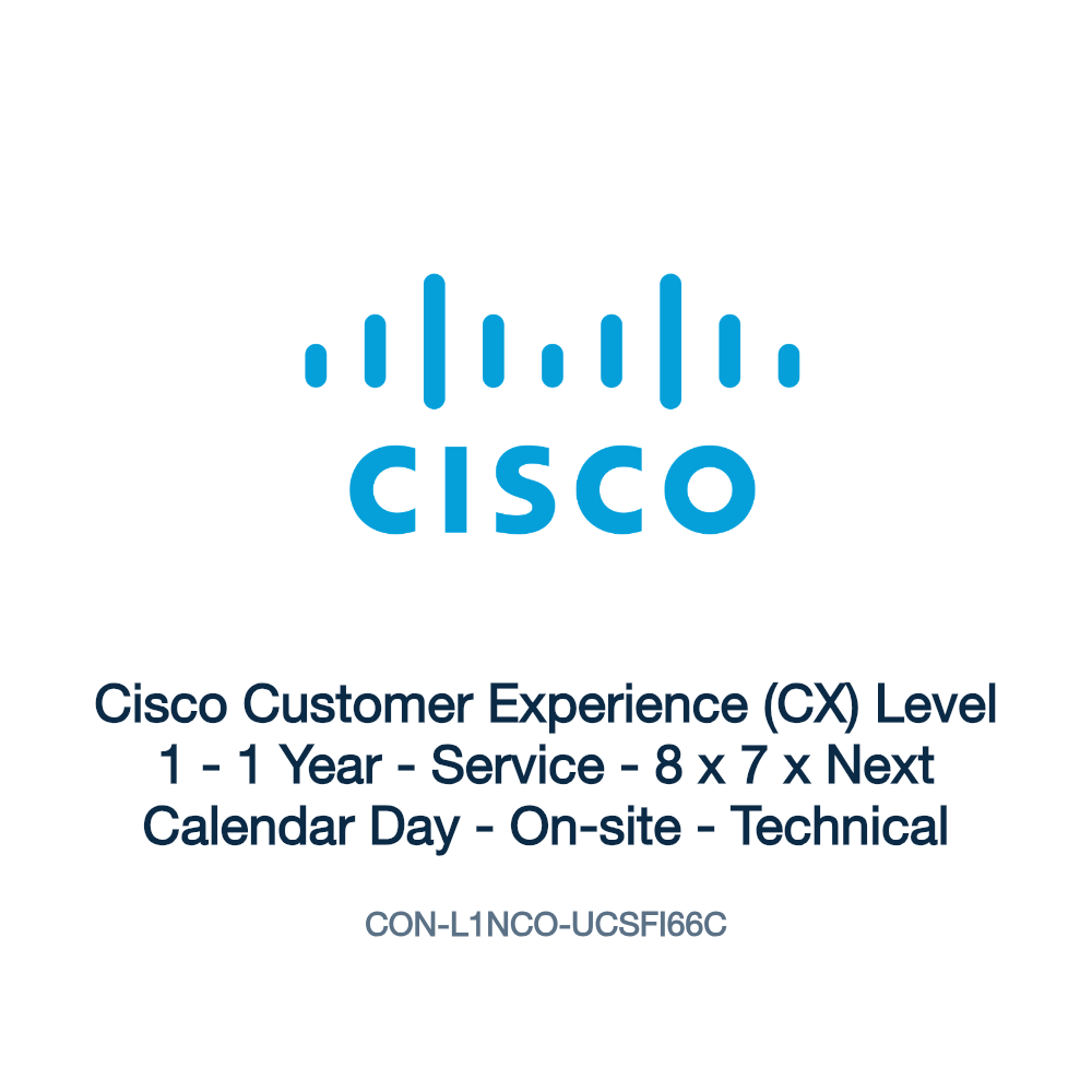 CON-L1NCO-UCSFI66C: Cisco Customer Experience (CX) Level 1