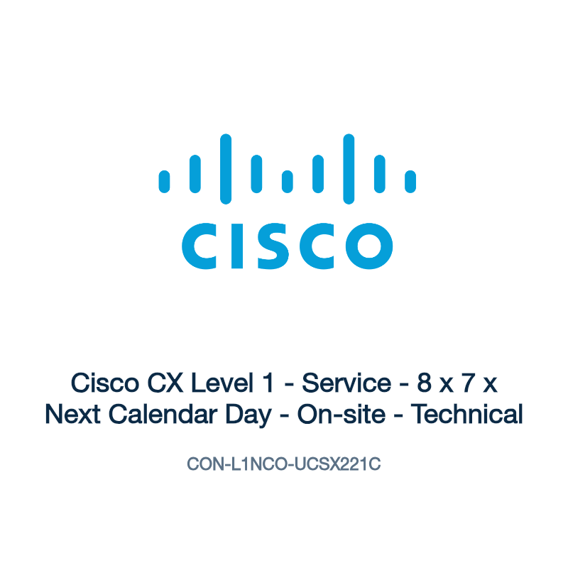 CON-L1NCO-UCSX221C: Cisco CX Level 1