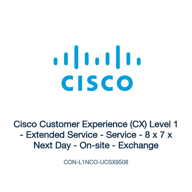 CON-L1NCO-UCSX9508: Cisco Customer Experience (CX) Level 1