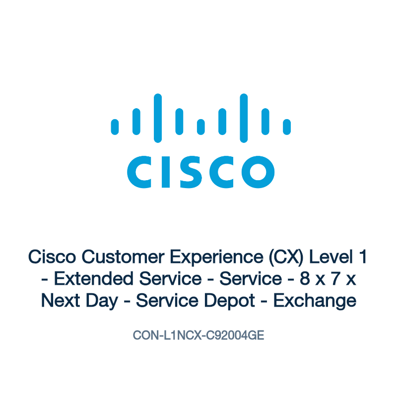 CON-L1NCX-C92004GE: Cisco Customer Experience (CX) Level 1