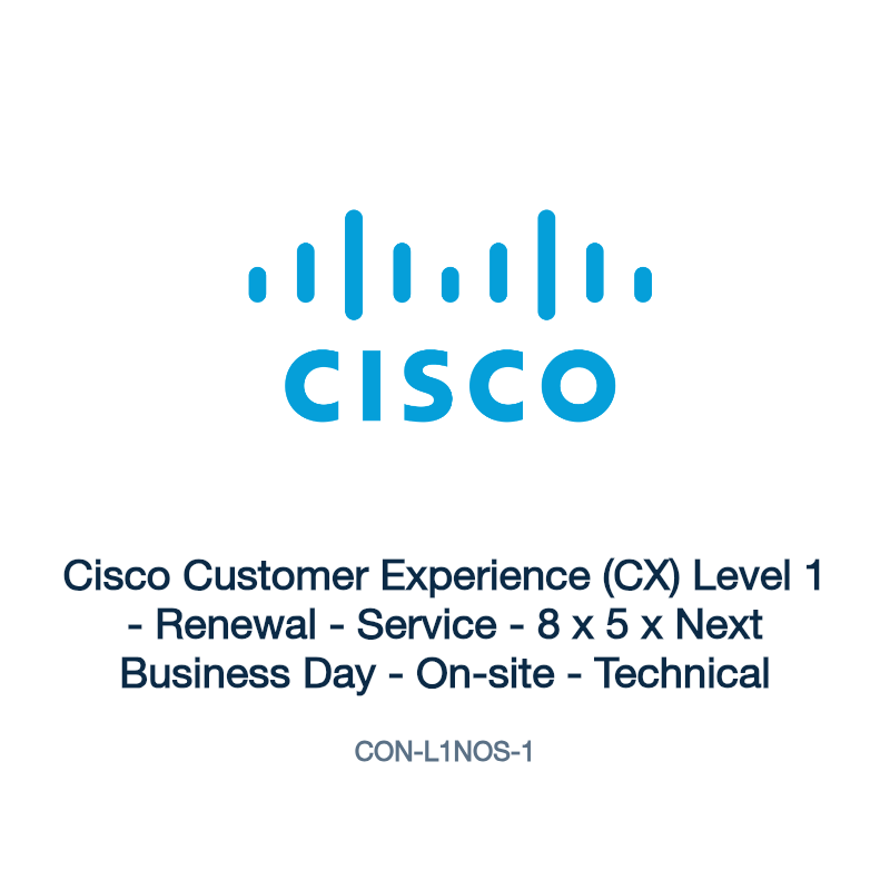 CON-L1NOS-1: Cisco Customer Experience (CX) Level 1