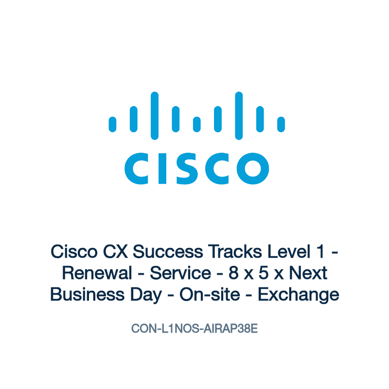 CON-L1NOS-AIRAP38E: Cisco CX Success Tracks Level 1