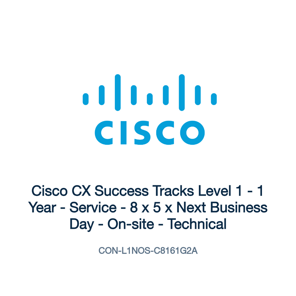 CON-L1NOS-C8161G2A: Cisco CX Success Tracks Level 1
