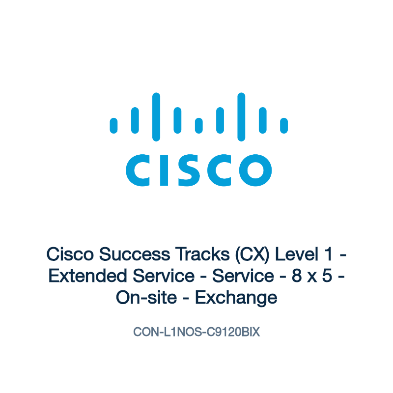 CON-L1NOS-C9120BIX: Cisco Success Tracks (CX) Level 1