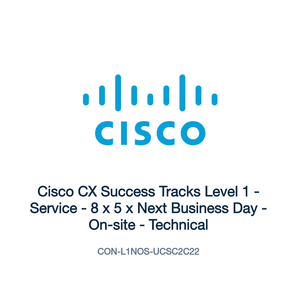 CON-L1NOS-UCSC2C22: Cisco CX Success Tracks Level 1