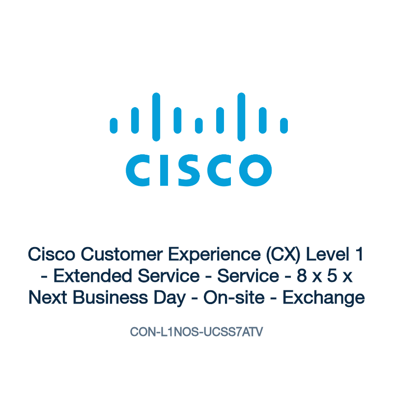 CON-L1NOS-UCSS7ATV: Cisco Customer Experience (CX) Level 1