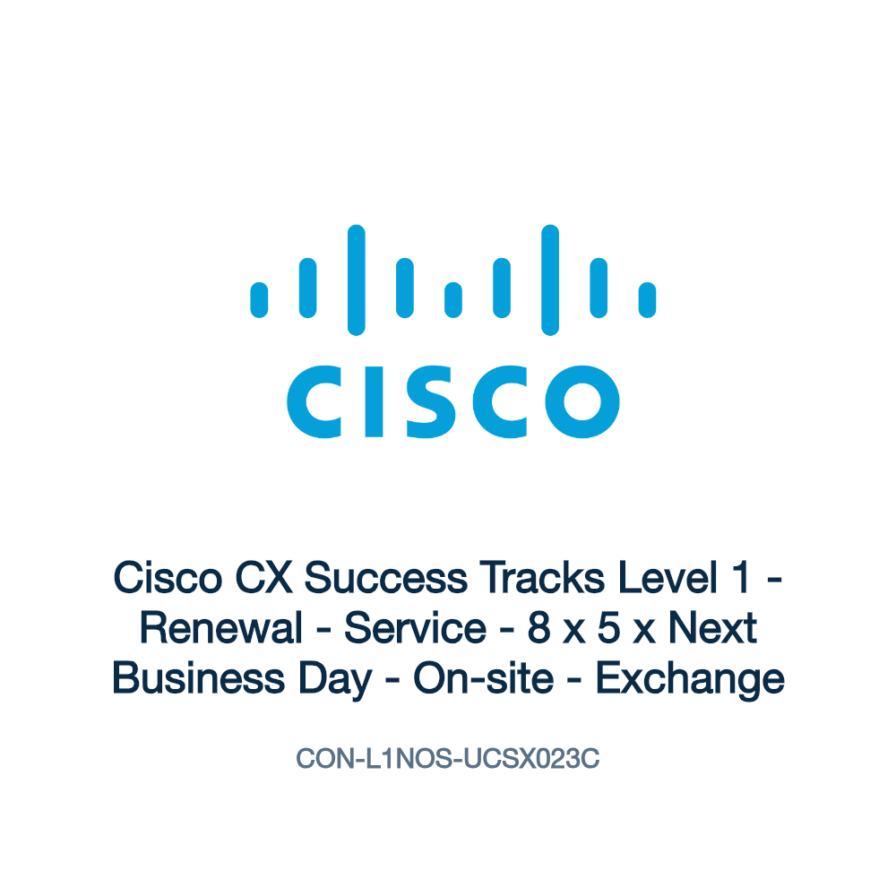 CON-L1NOS-UCSX023C: Cisco CX Success Tracks Level 1