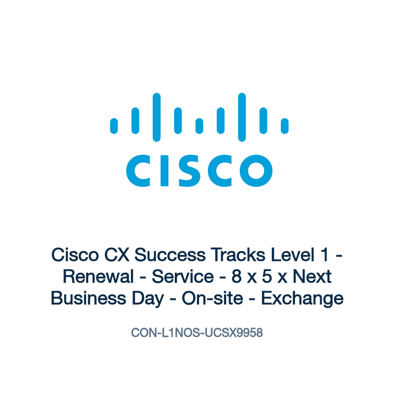 CON-L1NOS-UCSX9958: Cisco CX Success Tracks Level 1