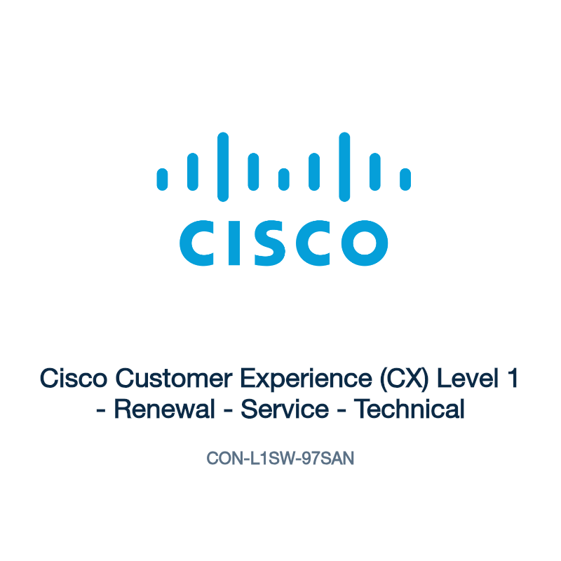 CON-L1SW-97SAN: Cisco Customer Experience (CX) Level 1