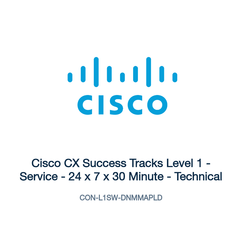 CON-L1SW-DNMMAPLD: Cisco CX Success Tracks Level 1