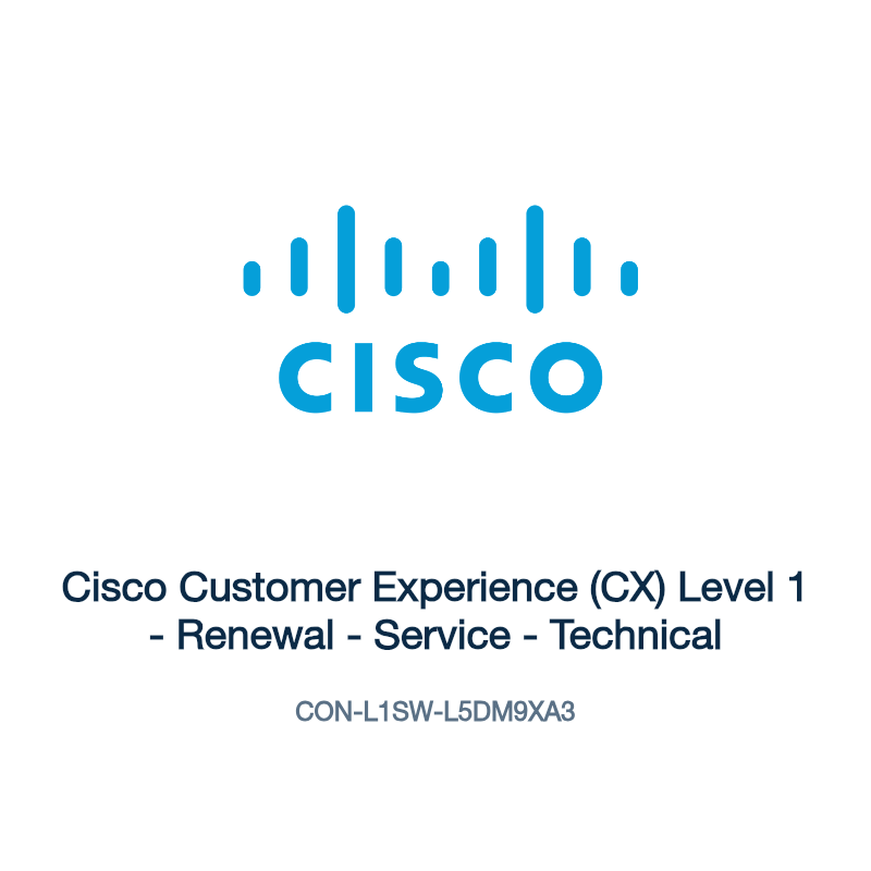 CON-L1SW-L5DM9XA3: Cisco Customer Experience (CX) Level 1