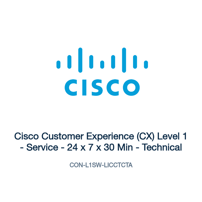 CON-L1SW-LICCTCTA: Cisco Customer Experience (CX) Level 1