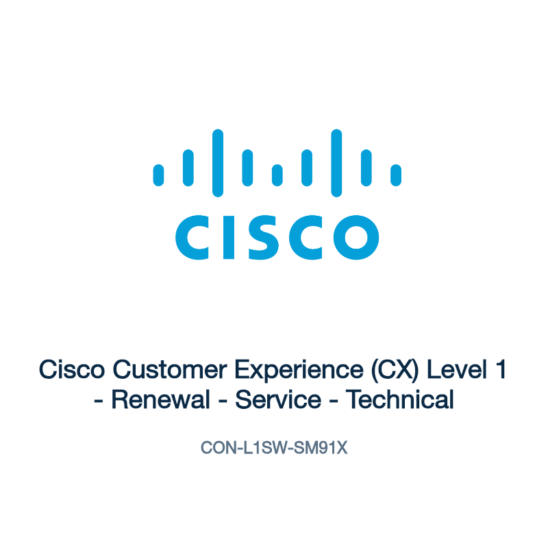 CON-L1SW-SM91X: Cisco Customer Experience (CX) Level 1