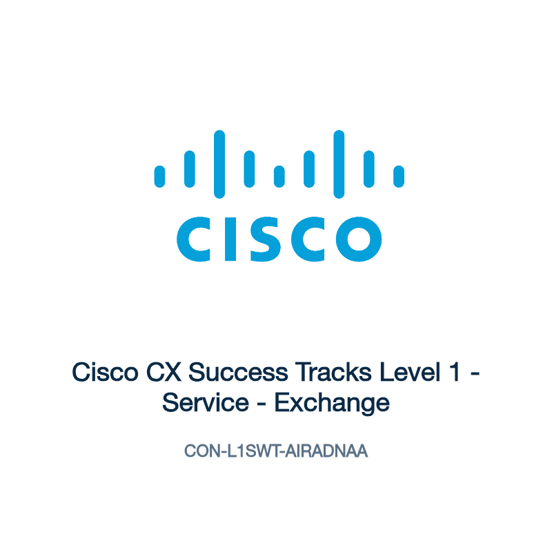 CON-L1SWT-AIRADNAA: Cisco CX Success Tracks Level 1