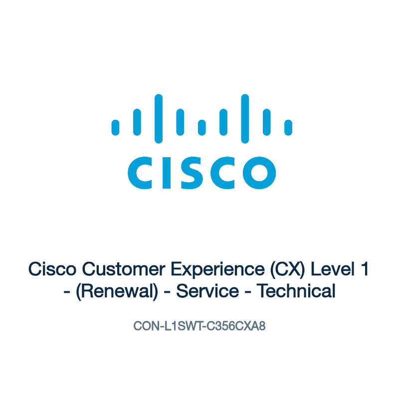 CON-L1SWT-C356CXA8: Cisco Customer Experience (CX) Level 1