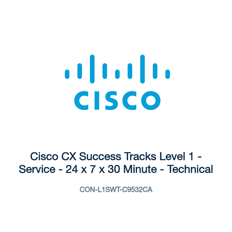 CON-L1SWT-C9532CA: Cisco CX Success Tracks Level 1