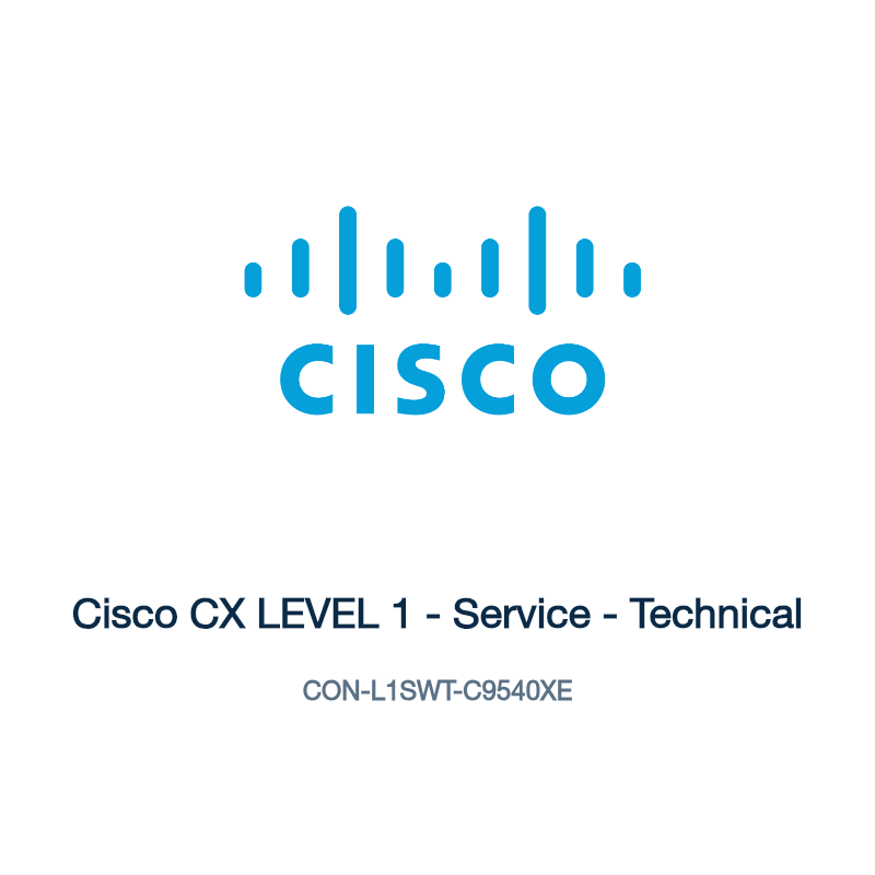 CON-L1SWT-C9540XE: Cisco CX LEVEL 1