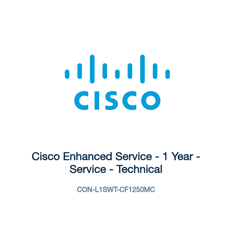 CON-L1SWT-CF1250MC: Cisco Enhanced Service
