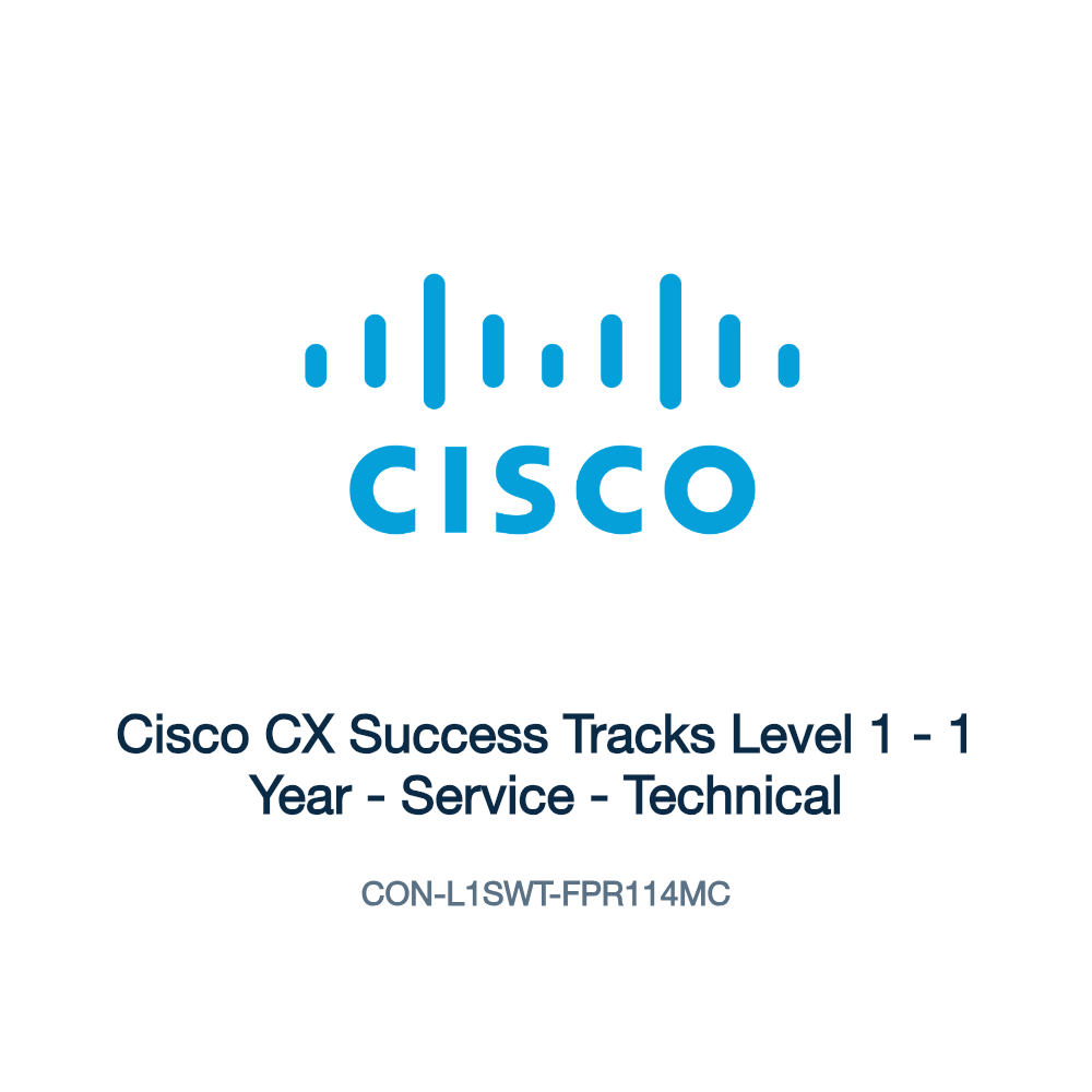 CON-L1SWT-FPR114MC: Cisco CX Success Tracks Level 1
