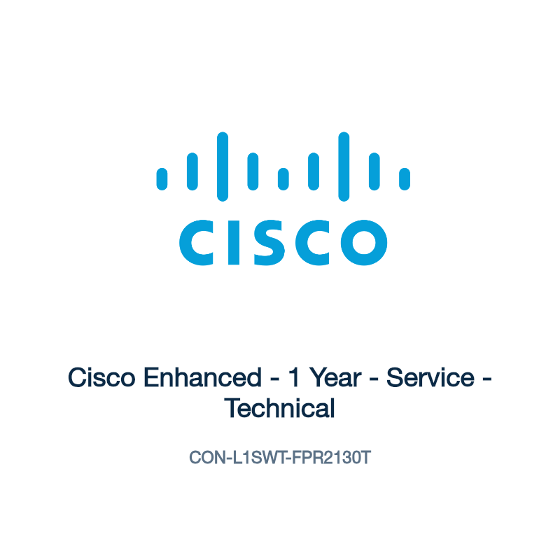 CON-L1SWT-FPR2130T: Cisco Enhanced - 1 Year - Service - Technical