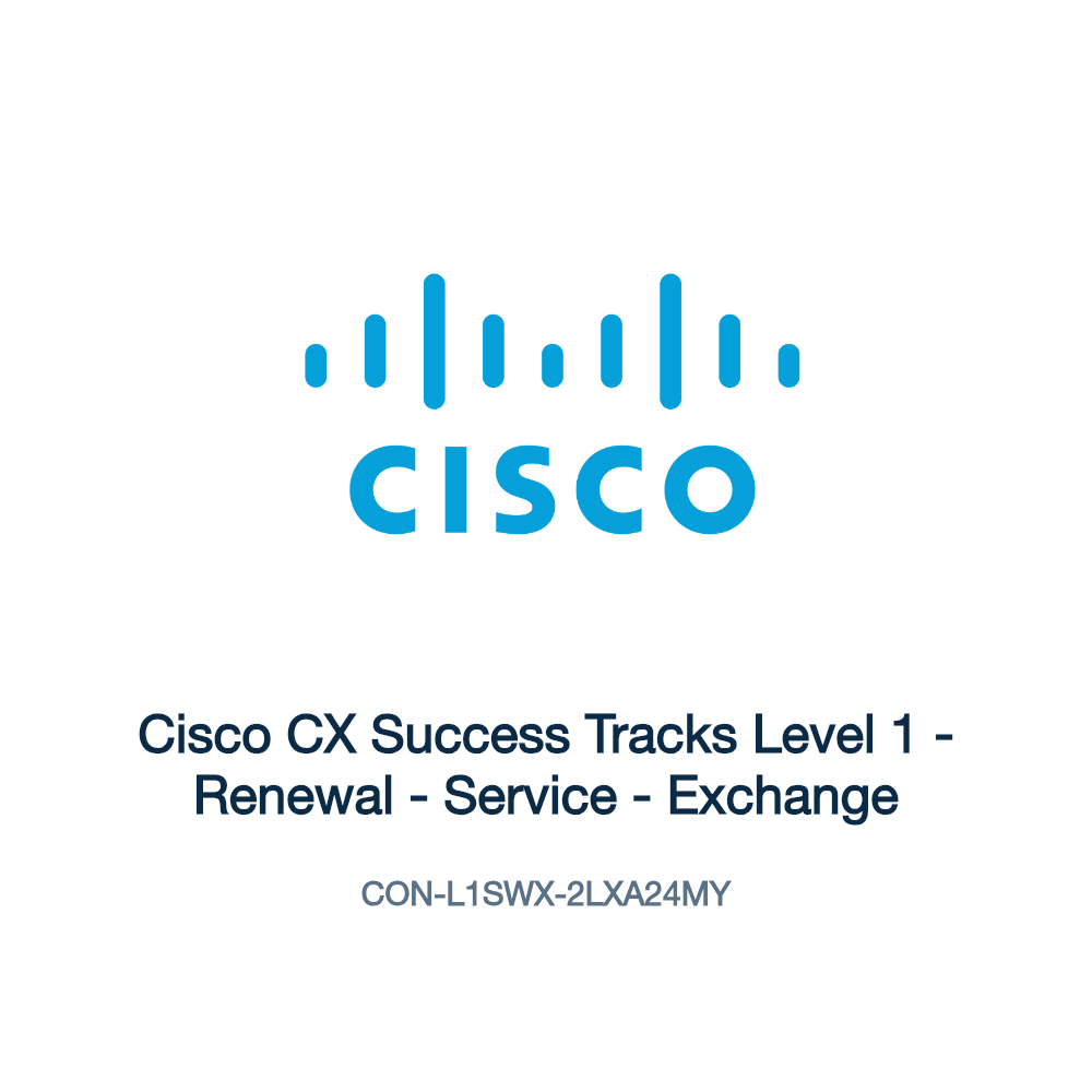 CON-L1SWX-2LXA24MY: Cisco CX Success Tracks Level 1