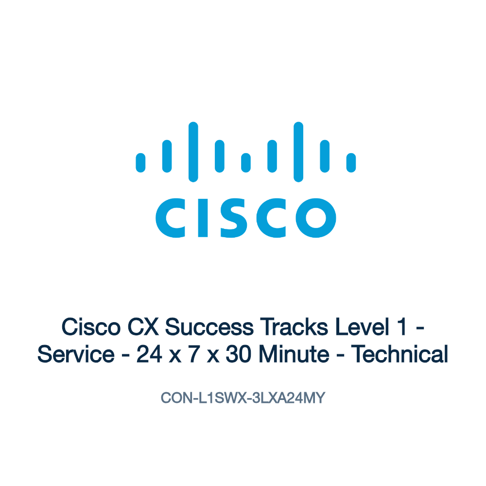 CON-L1SWX-3LXA24MY: Cisco CX Success Tracks Level 1
