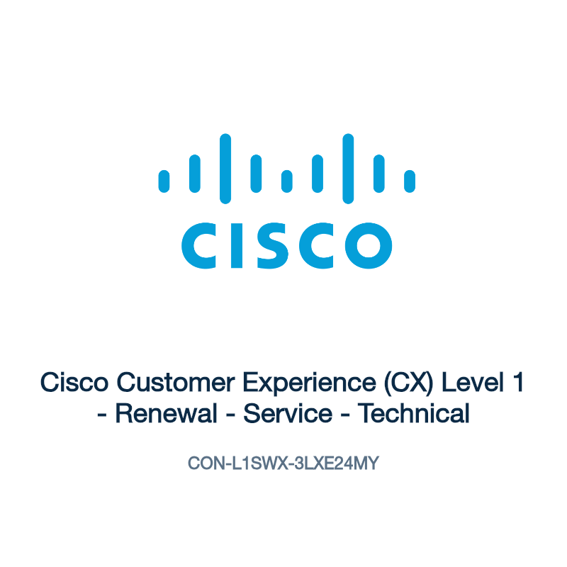 CON-L1SWX-3LXE24MY: Cisco Customer Experience (CX) Level 1