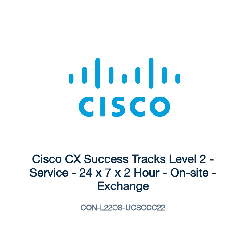 CON-L22OS-UCSCCC22: Cisco CX Success Tracks Level 2