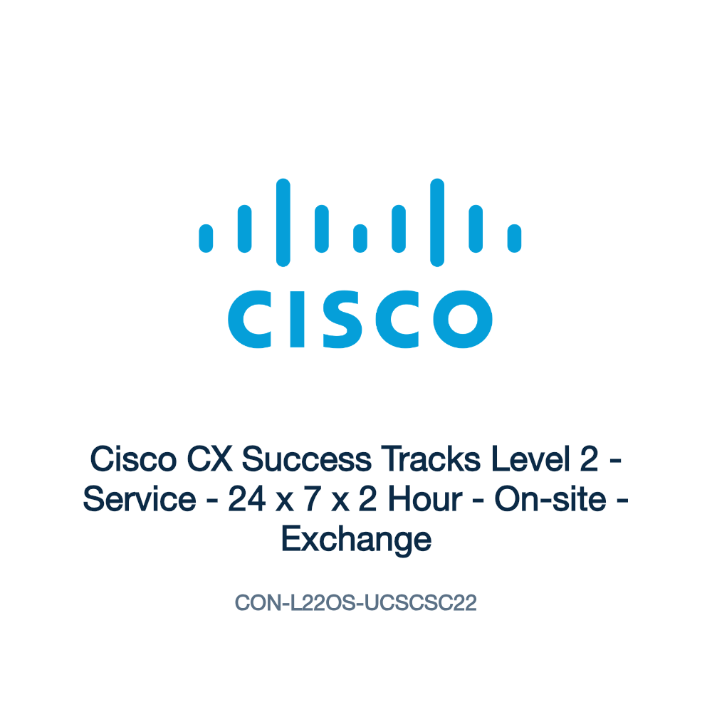 CON-L22OS-UCSCSC22: Cisco CX Success Tracks Level 2