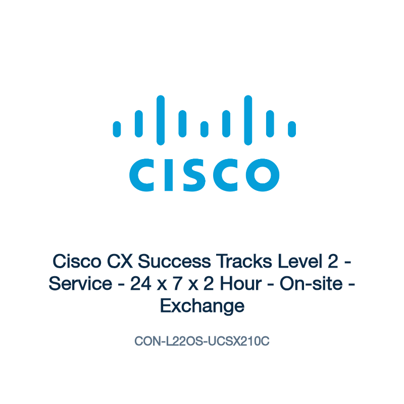CON-L22OS-UCSX210C: Cisco CX Success Tracks Level 2
