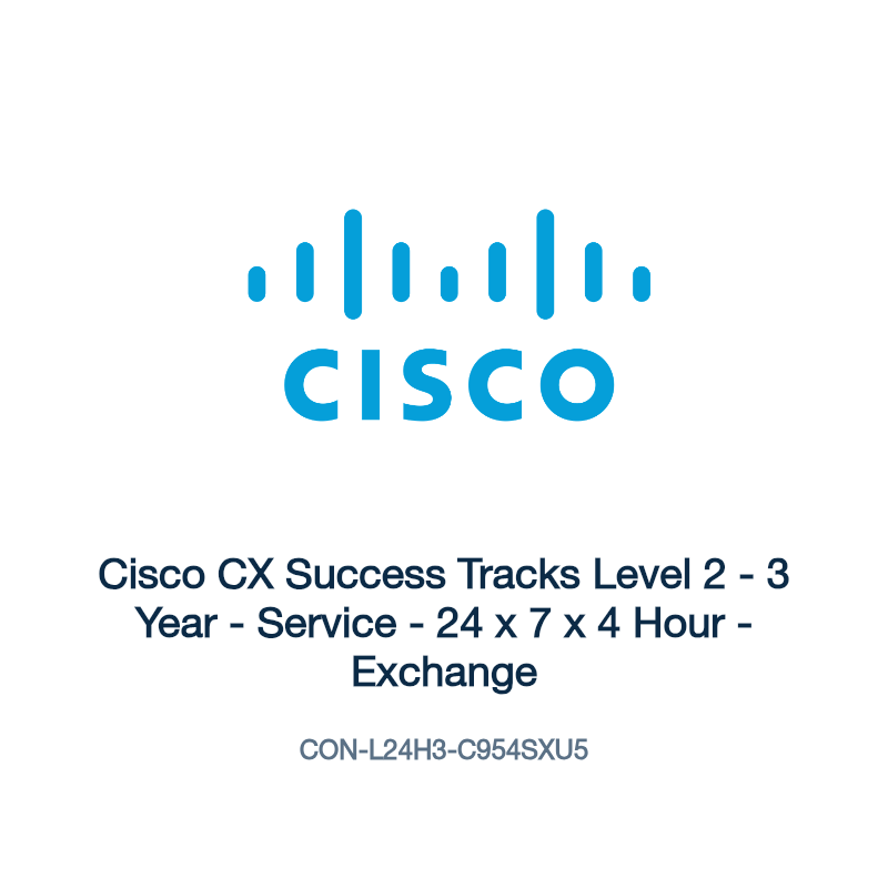 CON-L24H3-C954SXU5: Cisco CX Success Tracks Level 2