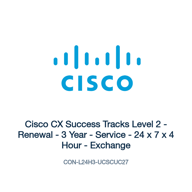 CON-L24H3-UCSCUC27: Cisco CX Success Tracks Level 2