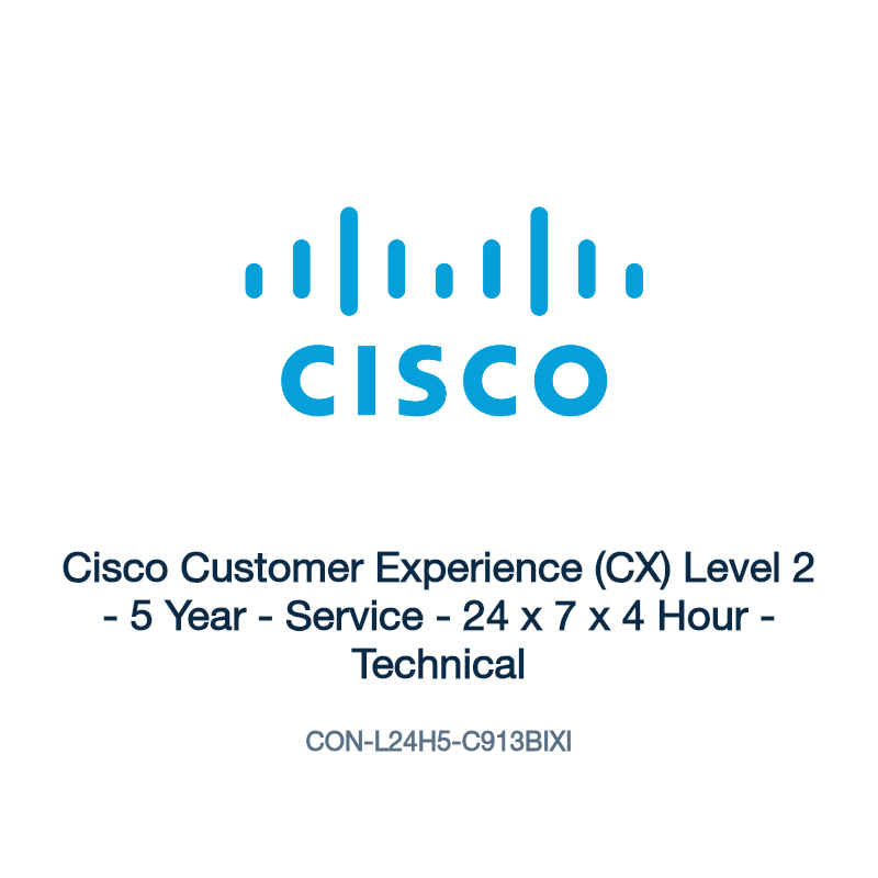 CON-L24H5-C913BIXI: Cisco Customer Experience (CX) Level 2