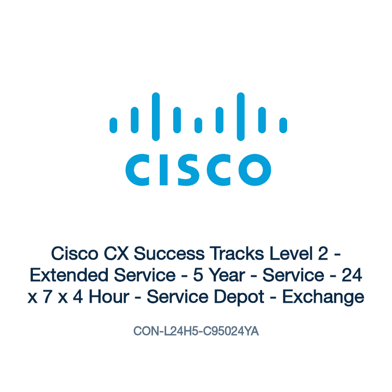 CON-L24H5-C95024YA: Cisco CX Success Tracks Level 2