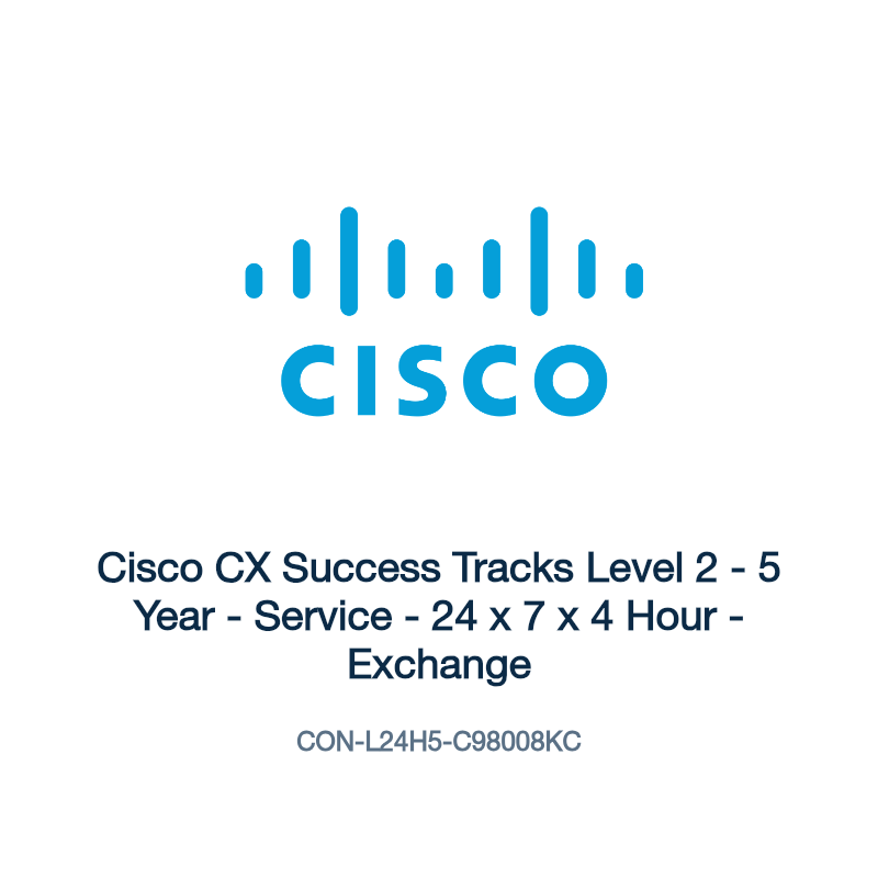 CON-L24H5-C98008KC: Cisco CX Success Tracks Level 2