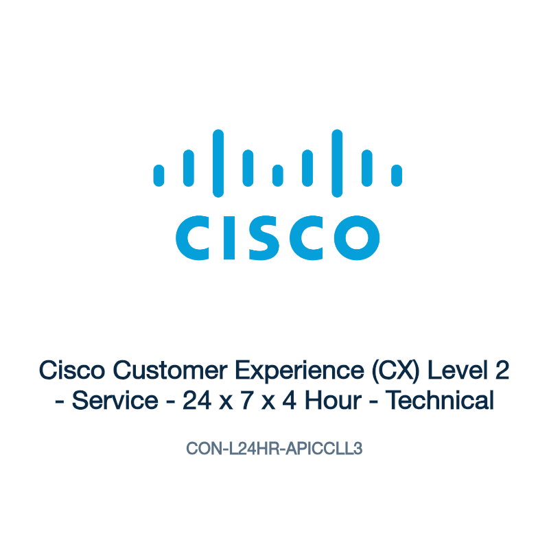 CON-L24HR-APICCLL3: Cisco Customer Experience (CX) Level 2