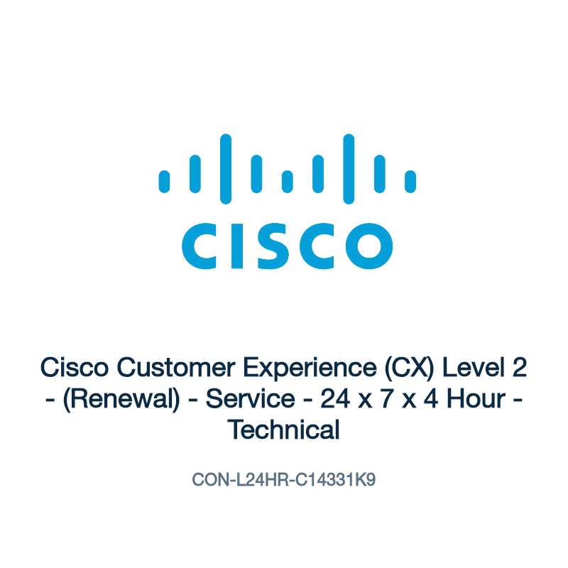 CON-L24HR-C14331K9: Cisco Customer Experience (CX) Level 2