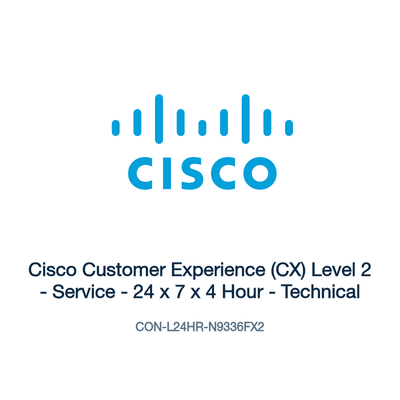 CON-L24HR-N9336FX2: Cisco Customer Experience (CX) Level 2