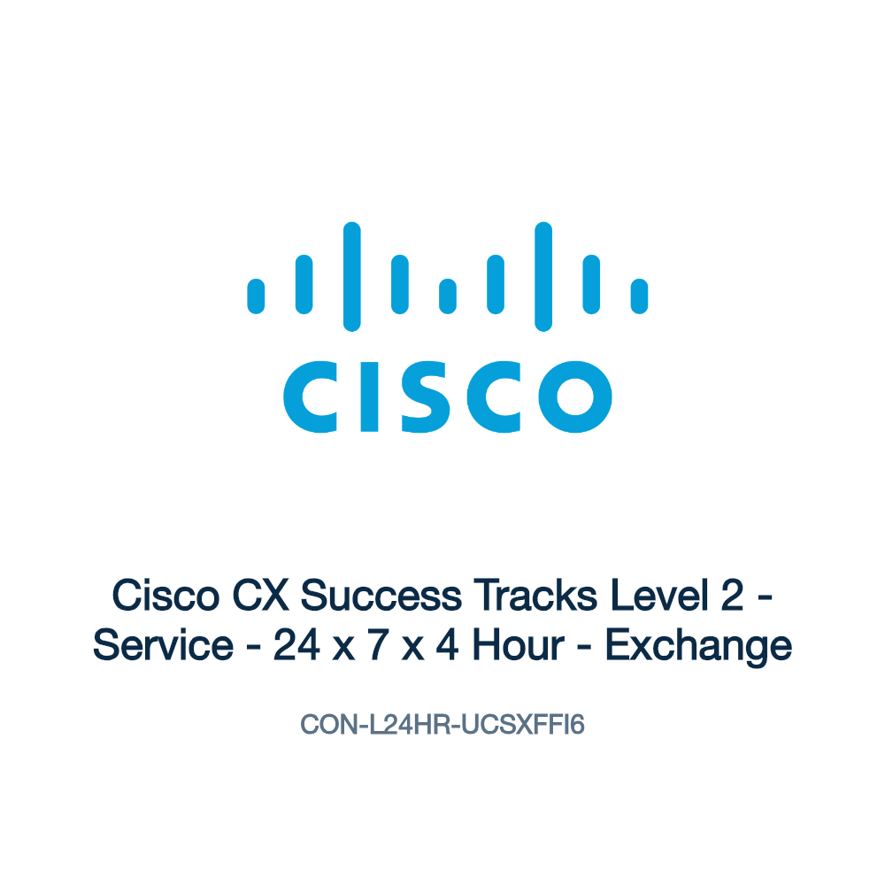 CON-L24HR-UCSXFFI6: Cisco CX Success Tracks Level 2